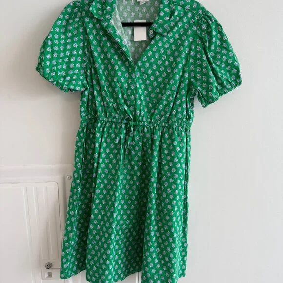 J CREW GREEN DRESS - Picture 3 of 3